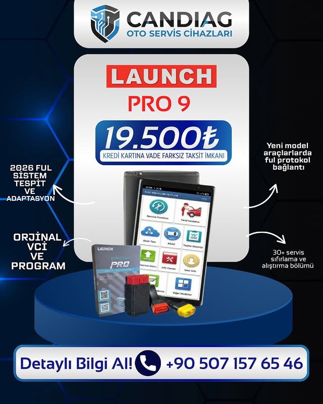 LAUNCH PRO 9